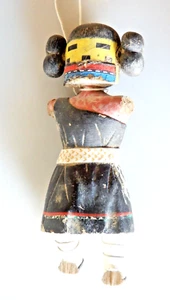 Antique Hopi Girl - Corn Maiden Kachina 8 1/2" Tall - missing arms + toes - Picture 1 of 18