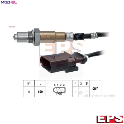 LAMBDA SENSOR 1.997.750 FOR MINI W10 B14 A 1.4L W11B16/W10B16A 1.6L 4cyl - Image 1 of 4