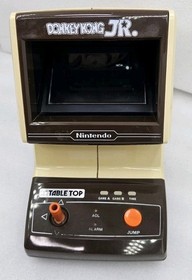 Vintage Donkey Kong Jr. Game & Watch Tabletop Electronic Game Nintendo 1983