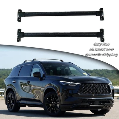 2Pcs Roof Rail Rack Crossbars Carrier Fits for Infiniti L51 QX60 2022-2025 2026 Foto 1 de 4