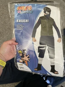 Naruto Shippuden Kakashi Child X-Large XL Spirit Halloween Costume Cosplay EUC - Picture 1 of 10