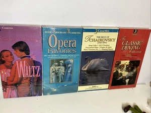 Classical Cassette Tape Box Set Lot 12 Cassettes NEW SEALED Dining Opera Waltz - Picture 1 of 5