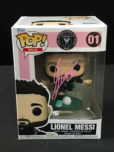 RARE SIGNED Lionel Messi Autographed Funko Pop Inter Miami w MLS Hologram w COA - Picture 1 of 3