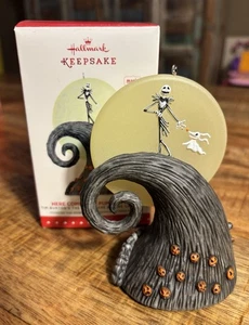 Nightmare Before Christmas Here Comes the Pumpkin King Hallmark Ornament NEU  - Bild 1 von 13