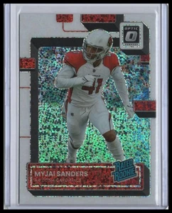 2022 Donruss Optic Myjai Sanders White Sparkle #284 Rookie - Picture 1 of 2