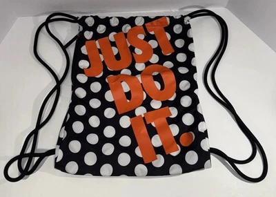 耐克健身房背包抽绳袋锻炼托特包带侧拉链口袋 — 第 1/4 张图片