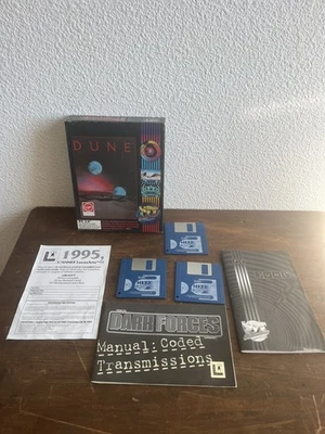 Vintage DUNE PC 3,5’’ ED 1992 Big Box Virgin Disquettes Complet - Photo 1/4