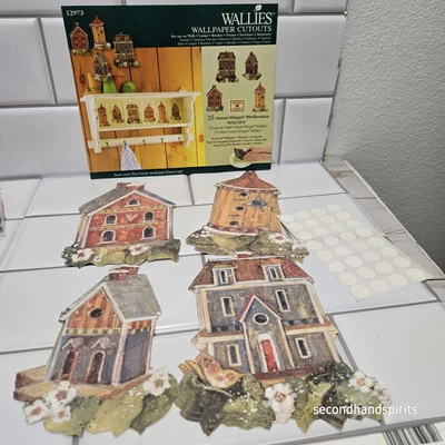 Papel pintado prepegado Wallies 12973 Birdhouses recortes lavables pelables Foto 1 de 4