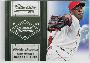 2014 Panini Classics #6 Aroldis Chapman Stars of Summer - Picture 1 of 2