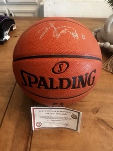 De'Aaron Fox Signed Autographed Basketball Beckett COA SPURS Spaulding - Picture 1 of 6