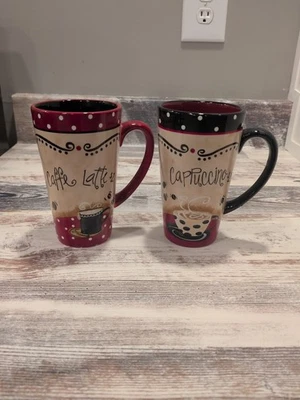 2 tazas de café con leche International certificadas Lorilynn Sims nuevas nunca usadas Foto 1 de 4