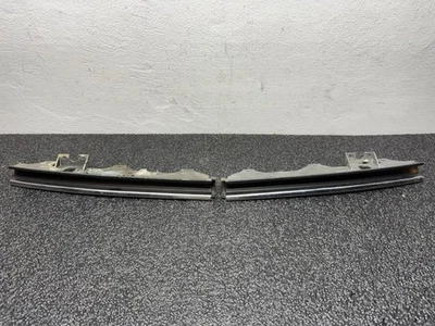 Toyota Land Cruiser 1995-1997 FJ80 Left & Right Headlight Trim Chrome Strips OEM - Image 1 of 4