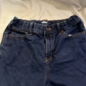 Old Navy Girls Skinny Jeans Size 18 Stretch Blue Denim Adjustable Waist K - Picture 1 of 5