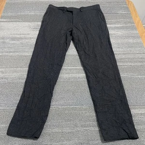J Crew Pants Mens 31x30 Gray Bowery Slim Fit British Moon Wool Dress Slacks Flat - Picture 1 of 11