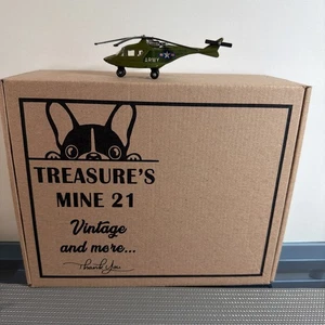 1976 MATCHBOX METAL DIECAST SKYBUSTER ARMY HELICOPTER - MADE IN ENGLAND (R279) - Bild 1 von 9