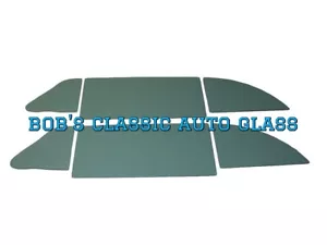 1957 1958 CADILLAC SERIES 62 CONVERTIBLE FLAT GLASS KIT NEW VINTAGE GLASS - Foto 1 di 5