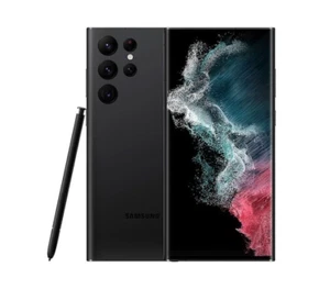 🟥 Sam Sung Galaxy S22 Ultra 128gb - Black (Unlocked) + 1-year warranty (B) 🟥 - Picture 1 of 11
