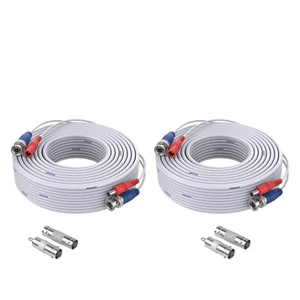 ANNKE 2 Pack Security Camera Cable 30M/100ft All-in-One BNC Video Power Cable... - Picture 1 of 9