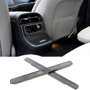 Black Steel Seat Under Air Intake Anti Dust Cover Mesh For Benz E-Class 2024+ - Picture 1 of 8