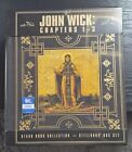 "🏆 JOHN WICK Chapters 1-3 Trilogy  Book Steelbooks (4K-UHD) Limited Ed."