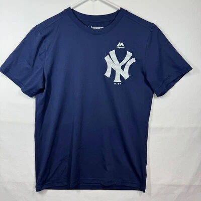 Majestic Дерек Джетер #3 New York Yankees MLB футболка классный основание Sz молодежи большой YL - Изображение 1 из 4