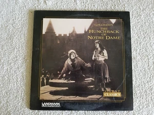 THE HUNCHBACK OF NOTRE DAME Lon Chaney silent film *LASERDISC*-1923 Silent Film - Picture 1 of 3