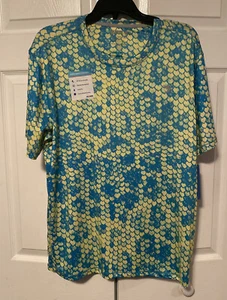 Reel Legends Performance Mens Shirt Keep It Cool MEDIUM Green UPF50 Quick Dry - Picture 1 of 8