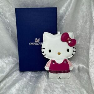New Hello Kitty Swarovski Keychain 10cm From Japan