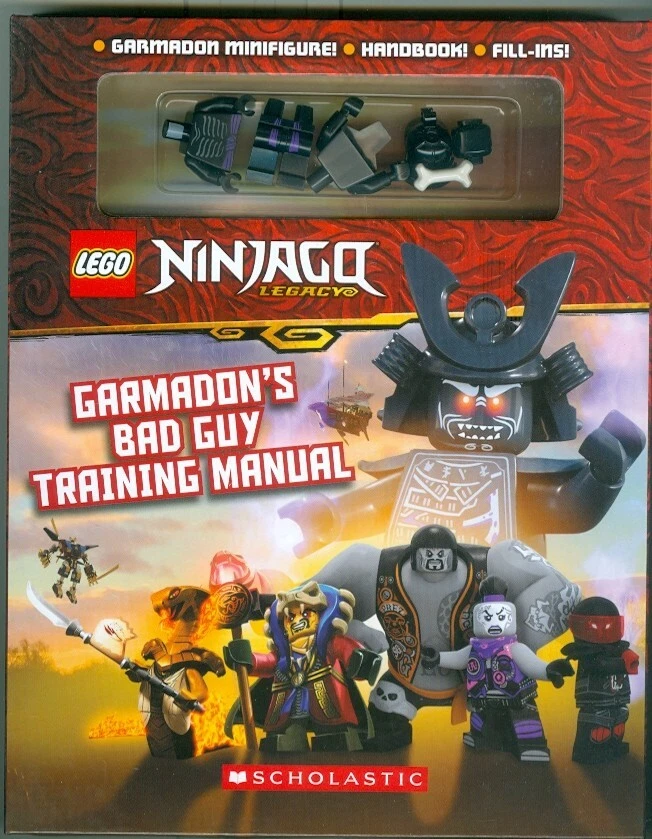 Scholastic-Child Play-Lego Sets-Ninjago-Garmadon-Book & Minifigure-Boxed Set! - Image 1 of 1