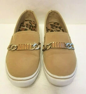 Call It Spring Brown Taupe Slip on Shoes Size 7.5 - Picture 1 of 5