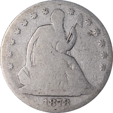 1878-P Seated Half Dollar Great Deals From The Executive Coin Company Cover