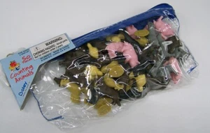 DE COLECCIÓN BOLEY 50 PIEZAS ANIMALES DE GRANJA MINIATURA EN BOLSA CON CREMALLERA VACAS-OVEJAS-CABALLOS-CERDOS - Imagen 1 de 1