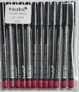 NABI LIPLINER PENCIL, L40 APPLE, 0.04 OZ.  #12 PACK - Picture 1 of 1