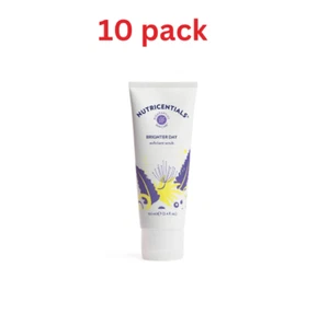 10 PACK Nu Skin Nutricentials Brighter Day Exfoliant Scrub 3.4oz 100ml - Picture 1 of 7