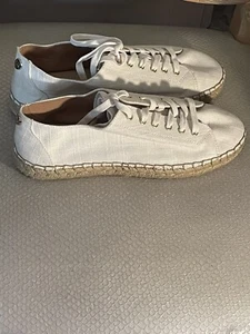 Zapatos de Tela Liz Claiborne Blanco Crema Leckie Talla 9.5 M Refinado Comodidad Nuevos - Imagen 1 de 11
