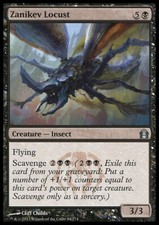 Magic the Gathering MTG Zanikev Locust (84) Return to Ravnica   NM