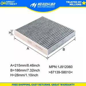 87139-YZZ37 Car Pollen Cabin Air Filter For Toyota Lexus 87139-28020 87139-58010 - Picture 1 of 1