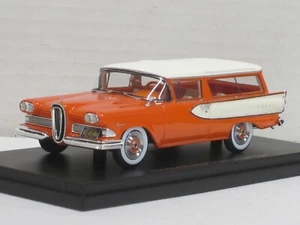 Edsel Roundup 1958 Station Wagon orange/weiß NEU Esval EMUS43086B 1:43 limitiert - Bild 1 von 9