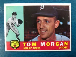 1960 TOPPS BASEBALL CARD TOM MORGAN #33 (EX) - Foto 1 di 2
