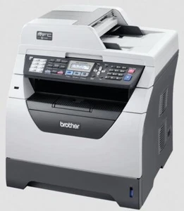 Brother MFC-8370DN Laser S/W A4 Duplex ADF USB LAN + unter 99.000 Seiten + - Bild 1 von 1