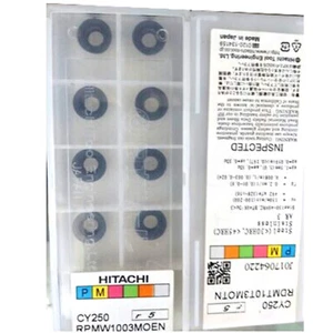 HITACHI RPMW1003MOEN SH8020 CNC Knife Tablets 10PCS/ Box New⊕IK - Picture 1 of 4