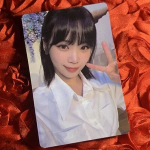 CHAEWON LE SSERAFIM T Blue Edition Celeb K-Pop Girl Fotokarte Peace - Bild 1 von 4
