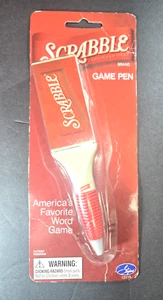 2003 Scrabble Game Pen NEW IN DAMAGED PACKAGE - Picture 1 of 5