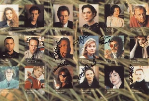 Foto firmada por Twin Peaks 6x Michael Horse Sheryl Lee Al Strobel ++ autógrafo - Imagen 1 de 11