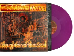 At The Gates Vinyl Record Slaughter Of The Soul Limited Edition Purple Vinyl New - Picture 1 of 8