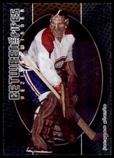 2001-02 Be a Player Between the Pipes Jacques Plante #122