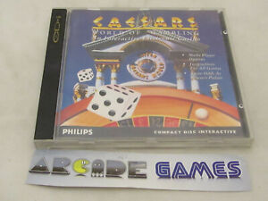 CAESARS WORLD OF GAMBLING PHILIPS CD-I CDi COMPLET (vendeur pro)