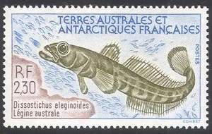 FSAT/TAAF 1992 Fish/Rockcod/Blenny 1v (n22817) - Picture 1 of 1
