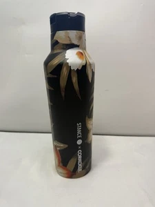 Stance x CORKCICLE ALIKA SPORT CANTEEN 20 OZ Black Floral Water Bottle - Picture 1 of 11