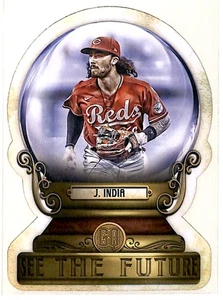 2022 Topps Gypsy Queen See The Future Jonathan India Cincinnati Reds #GG-9 - Picture 1 of 2